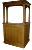 Bar pin massif en vieux bois