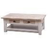 Table basse en pin massif