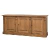Buffet bas / enfilade en pin massif (style directoire) 