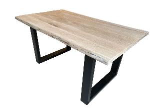 Table rectangulaire piètement fer 