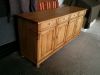 Buffet / enfilade pin massif en vieux bois