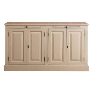 Buffet bas / enfilade en pin massif (style directoire)