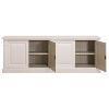 Buffet bas / enfilade en pin massif (style directoire) 