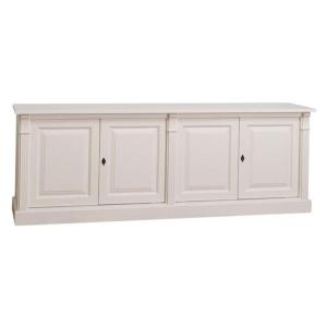 Buffet bas / enfilade en pin massif (style directoire) 