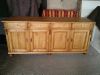 Buffet / enfilade pin massif en vieux bois