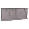 Buffet bas / Enfilade en pin massif (style directoire)
