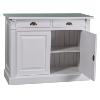 Buffet bas en pin massif (style directoire)