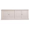 Buffet bas / enfilade en pin massif (style directoire) 