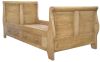 Lit bateau en pin massif 90 x 200
