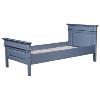Lit style directoire en pin massif 90 x 200