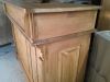 Bar / Comptoir en bois ancien (pin massif)