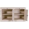 Buffet bas / enfilade en pin massif (style directoire)  