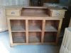 Bar / Comptoir en bois ancien (pin massif)